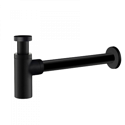 Сифон для раковины Timo 958/03L черный 400_400_2836402